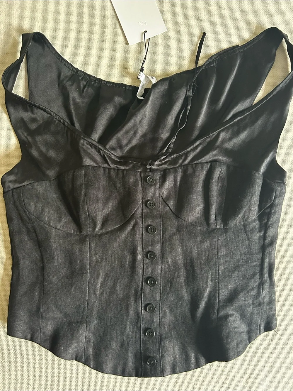 NWT • Evy Linen two piece - size 6